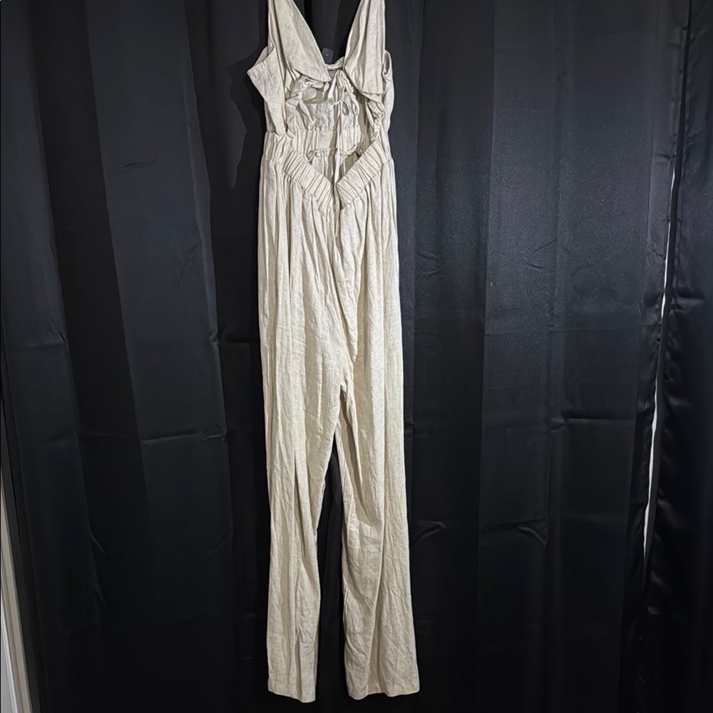 Chic Cream Jumpsuit